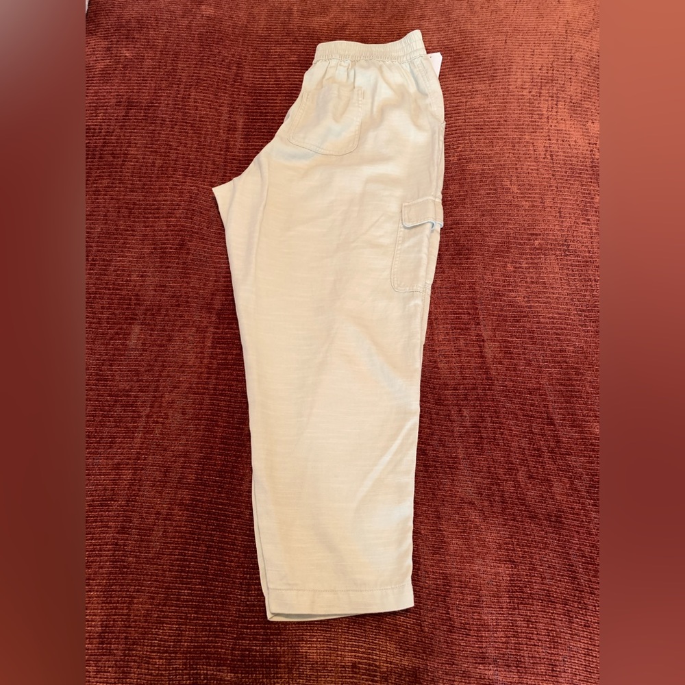Beige Khaki Light Casual Pants (Belk) - Picture 2 of 9